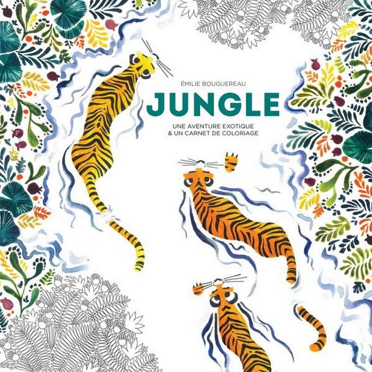 Carnet de coloriage Jungle