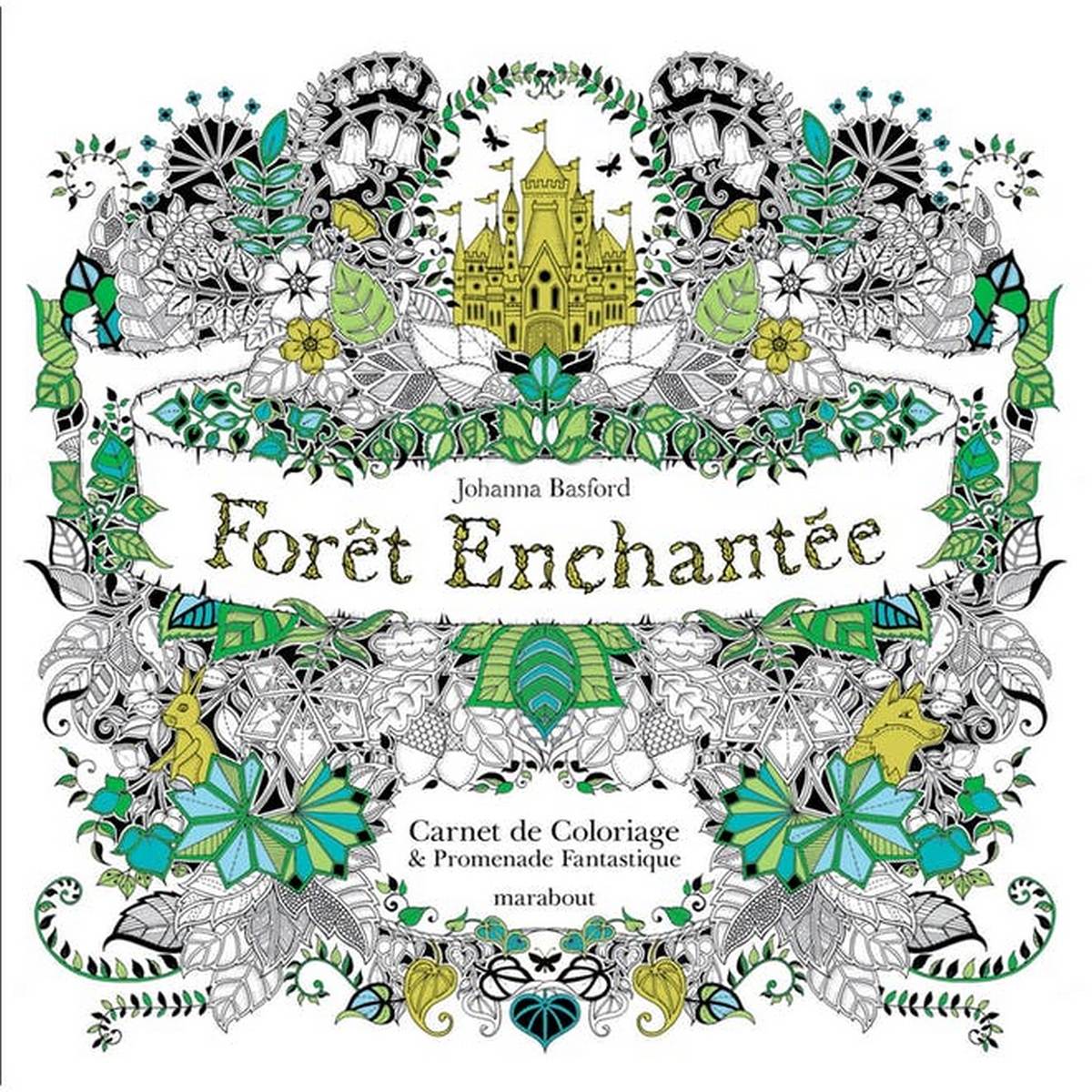 marabout edition livre coloriage foret enchantee une idee cadeau chez ugo et lea  (1)