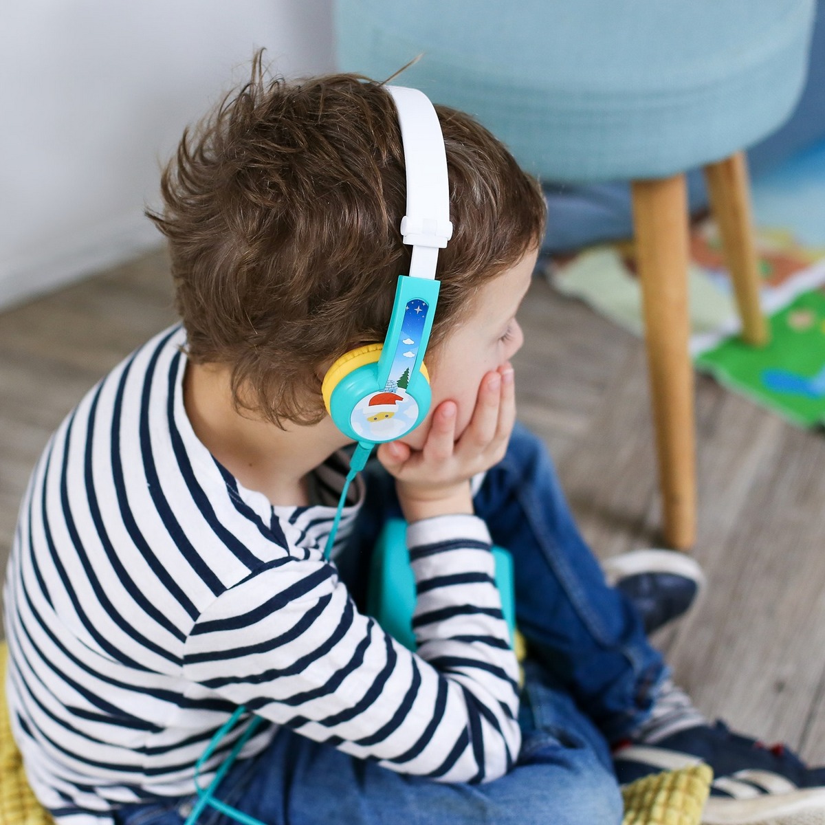 Casque audio Octave Lunii pour enfant de 3 ans à 8 ans - Oxybul éveil et