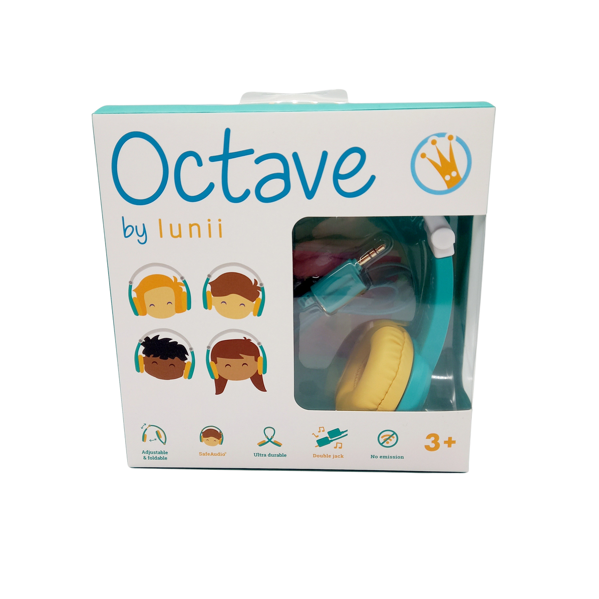 Casque audio pour enfants Octave / AudioSafe / Onanoof pour Lunii