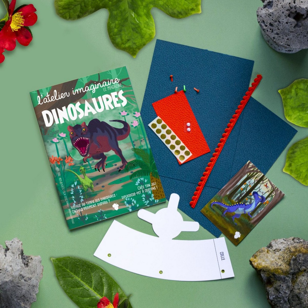 l atelier imaginaire kit creatif dinosaures une idee cadeau chez ugo et lea  (5)
