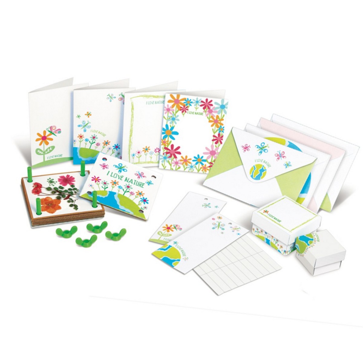 4M green creativity kit fleurs pressees  des sciences une experience une idee cadeau chez ugo et lea (3)