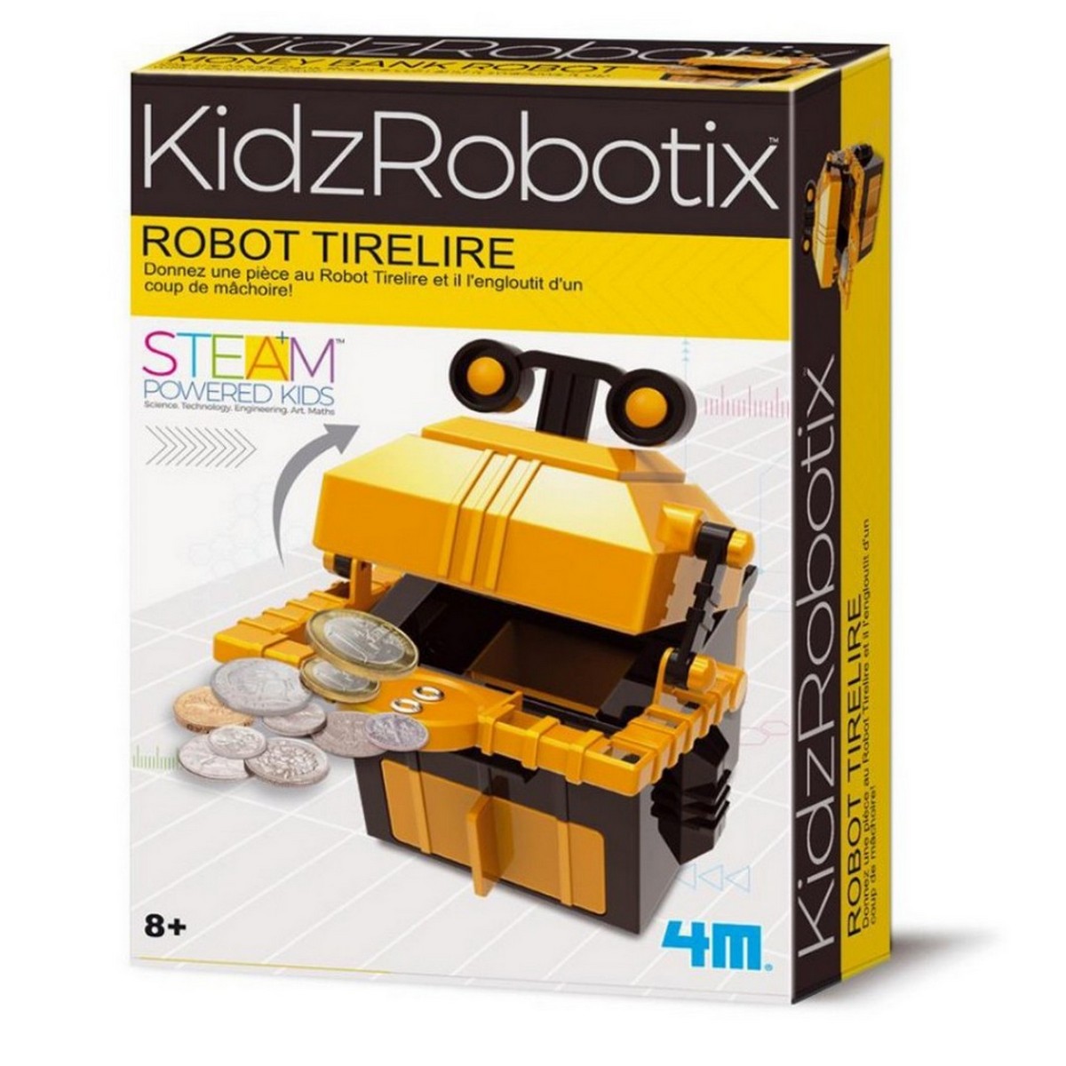 Robot tirelire kidzRobotix