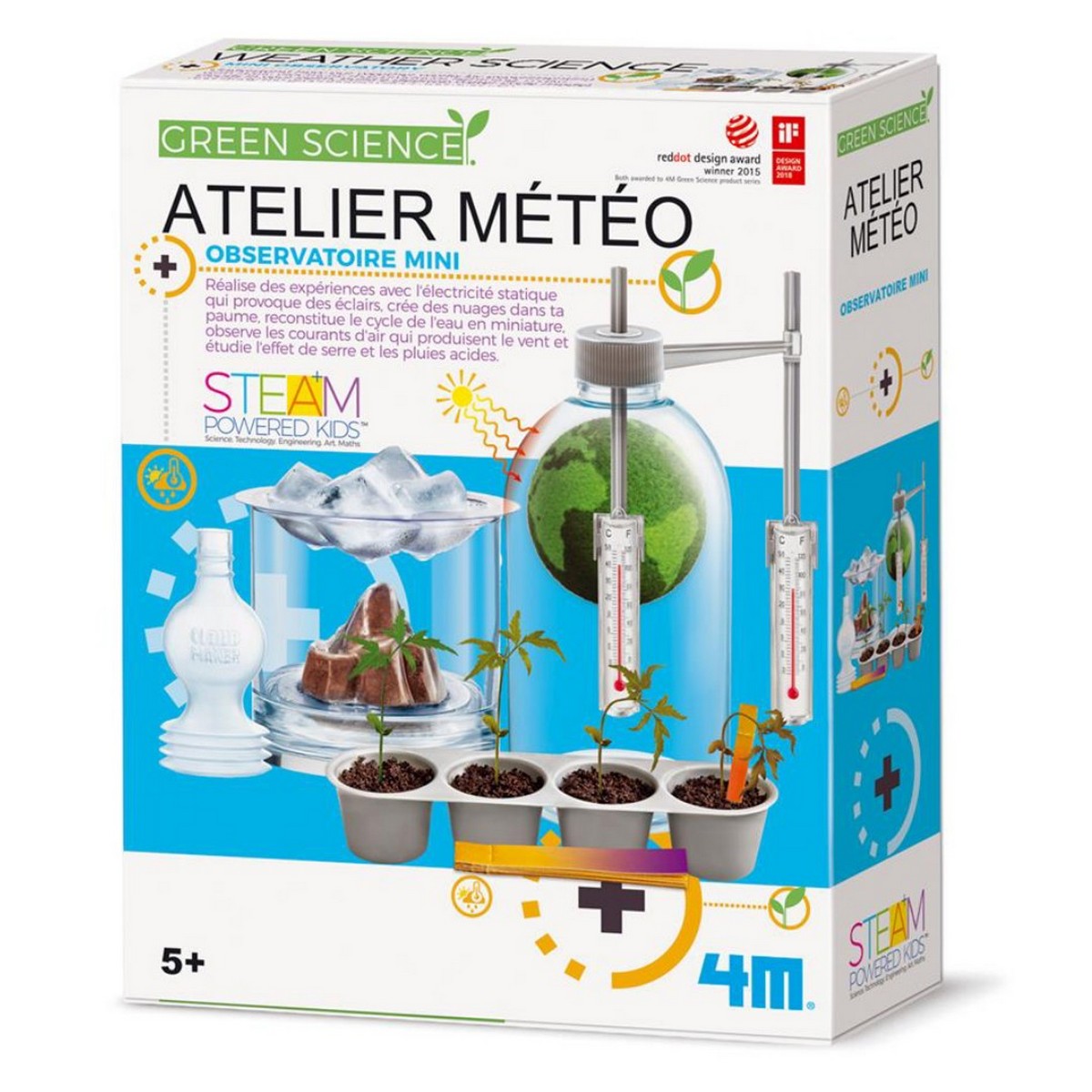Atelier Météo, jeu éducatif et scientifique