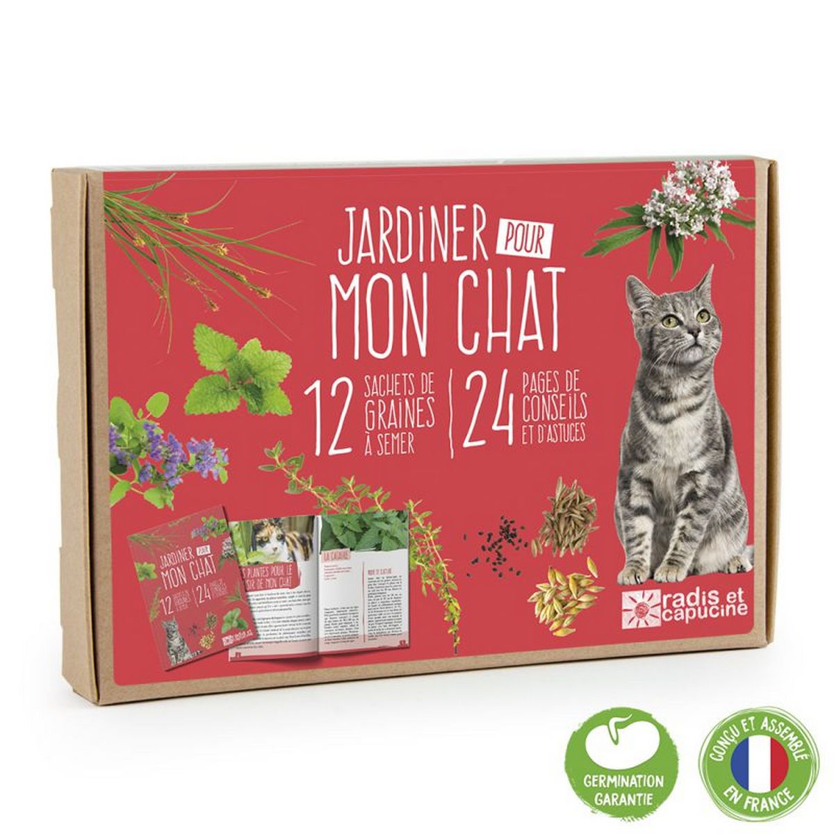 radis et capucine coffret-de-graines-jardiner-pour-mon-chat-12-varietes une idee cadeau chez ugo et lea (3)