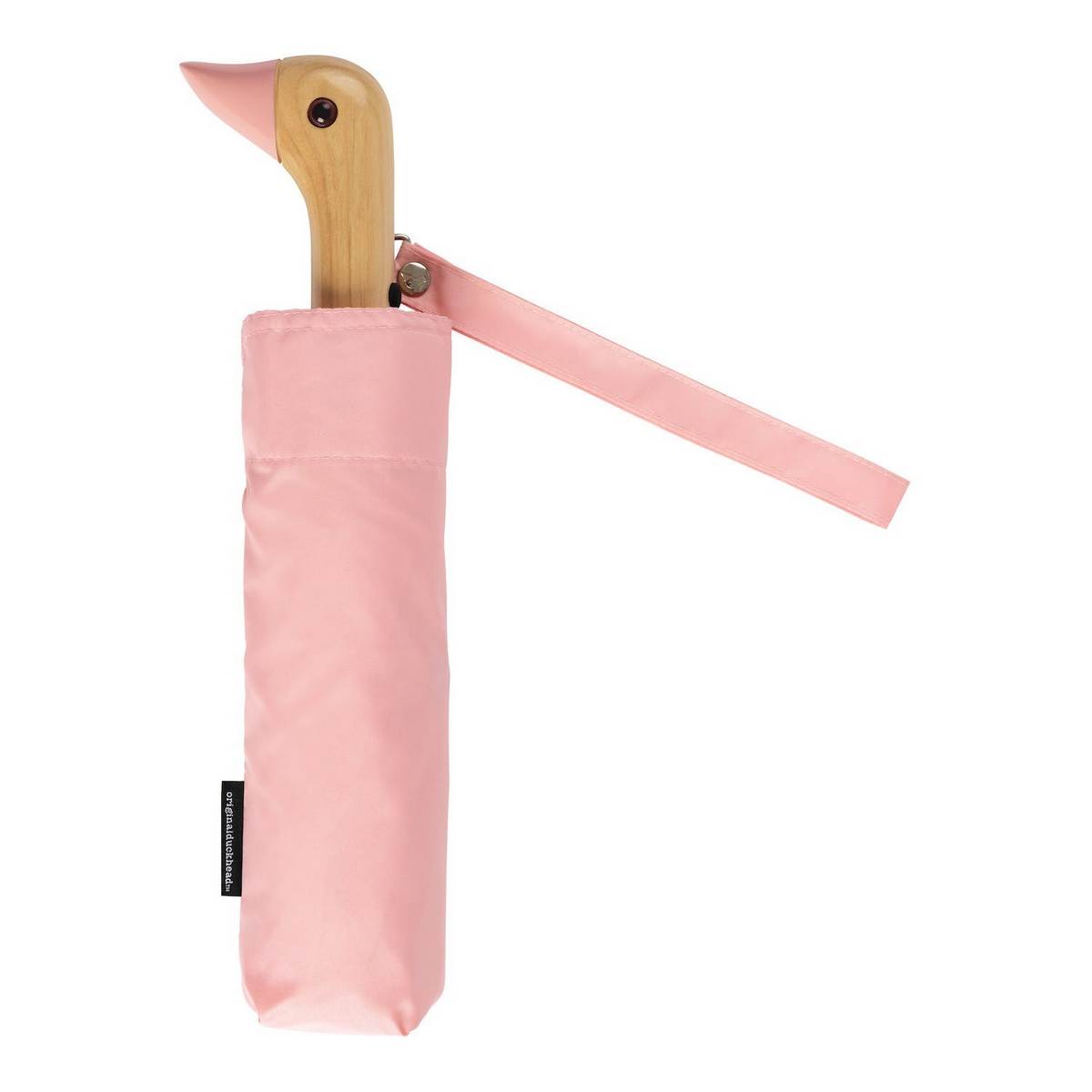 Parapluie tête de canard rose