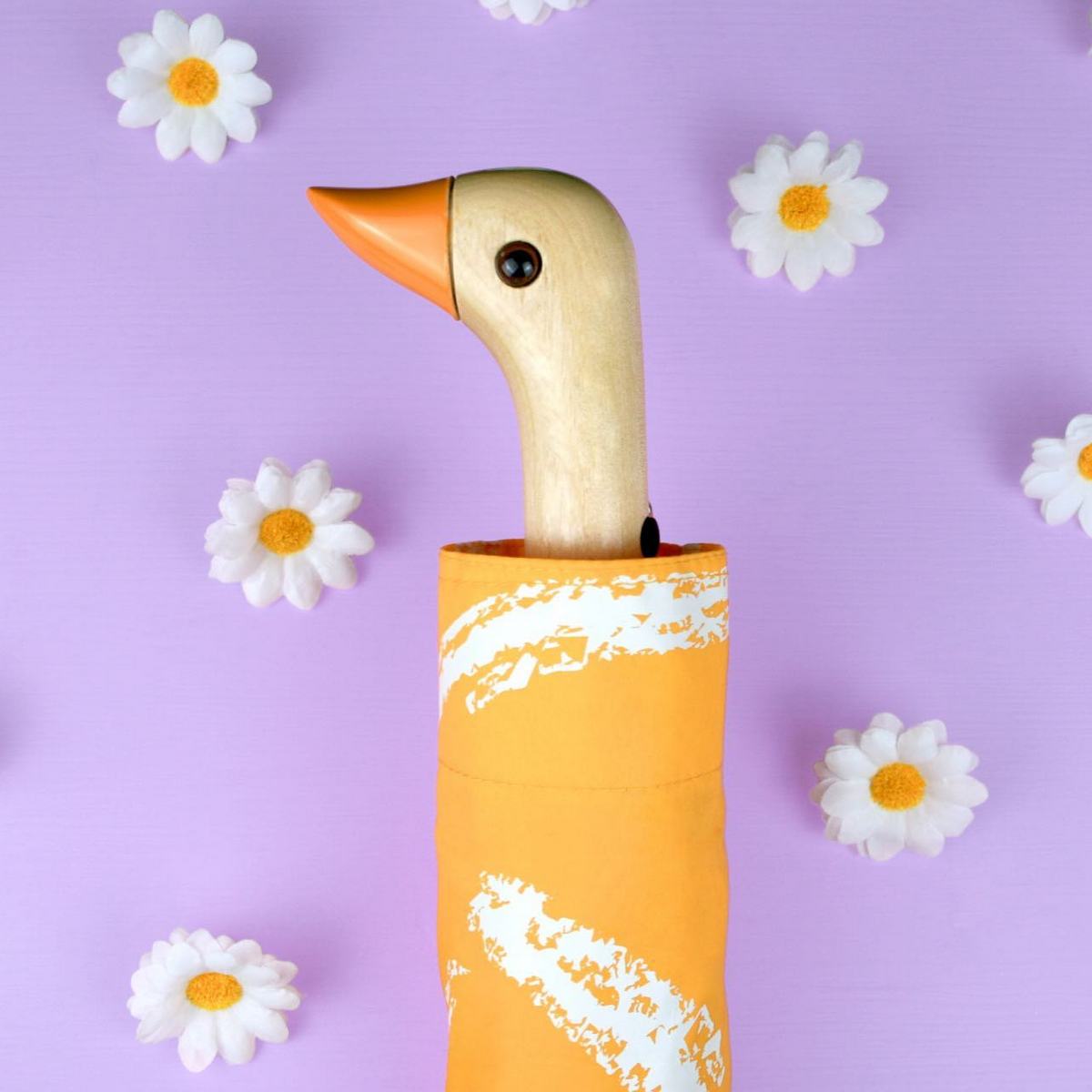original duckhead parapluie jaune manche canard une idee cadeau chez ugo et lea  (5)