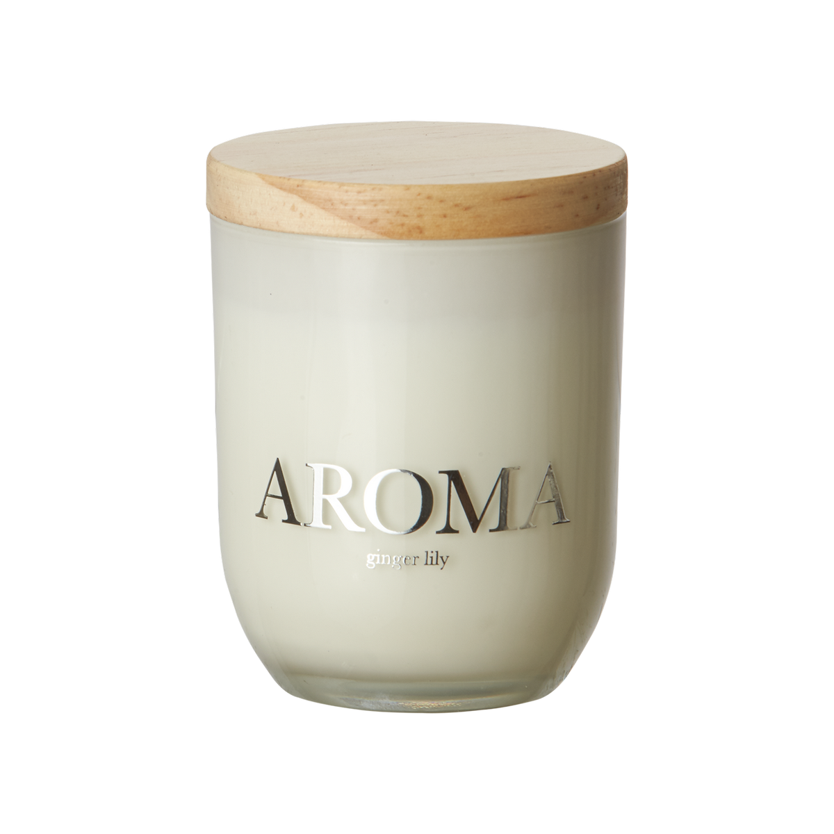 Bougie Aroma parfumée gingembre lys (taille M)