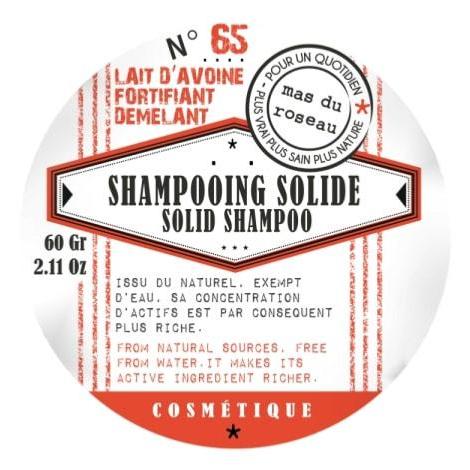 Shampooing naturel et solide à l’avoine
