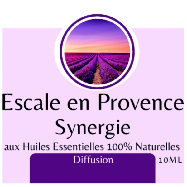 Synergie d\'huiles essentielles Escale en Provence 10 ml