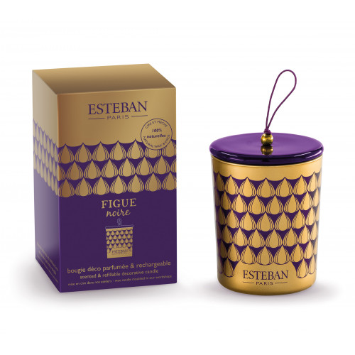 Esteban bougie-deco-parfumee-rechargeable chez ugo et lea