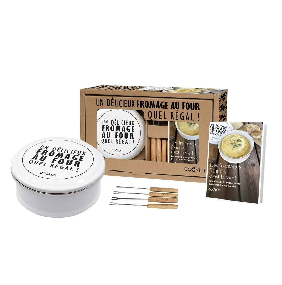 Coffret cadeau cuiseur fromage au four