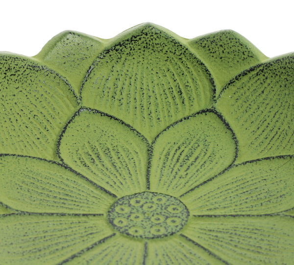 Porte encens Iwachu Fleur de lotus vert Tierra Zen Chez Ugo et Lea 2