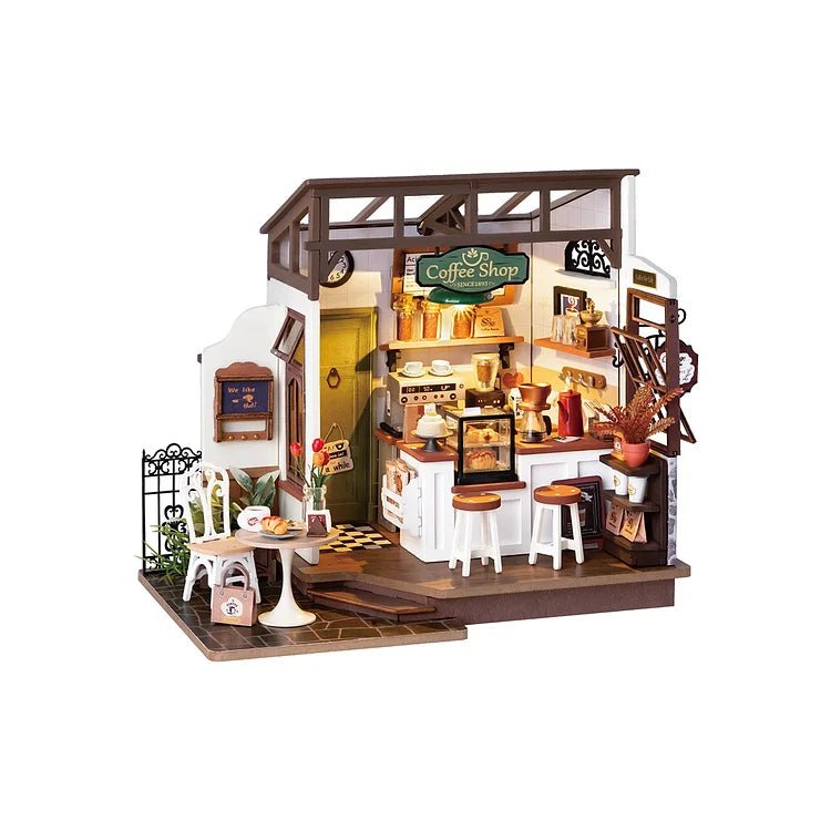 Maison miniature : Le café N° 17 DIY