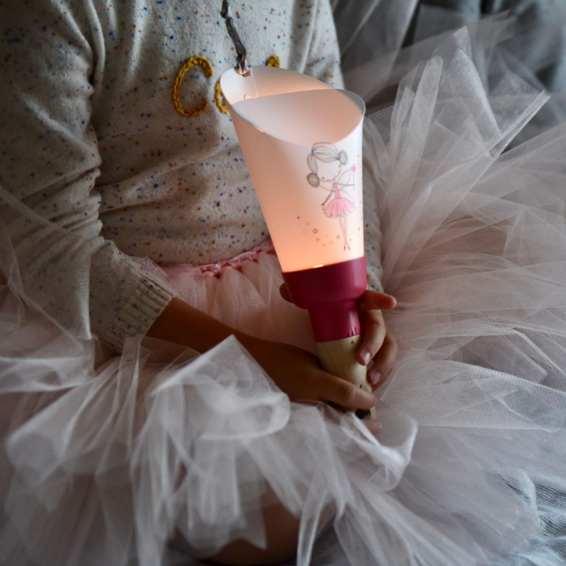 CHEZ UGO ET LEA coffret lampe nomade la petite fée étoilée une idee cadeau naissance   (5)