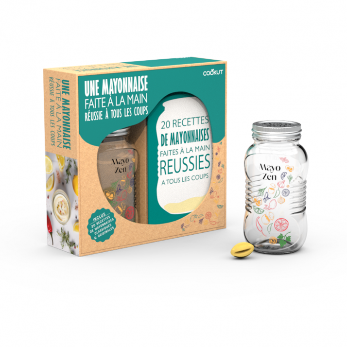 Coffret Mayozen : le shaker pour 20 mayonnaises faciles