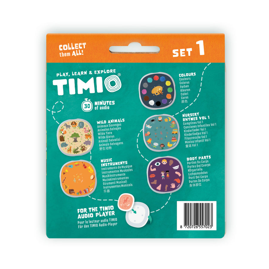 disque set 1 pour Lecteur éducatif audio et ludique Timio 2 à 6 ans Chez Ugo et Léa 3
