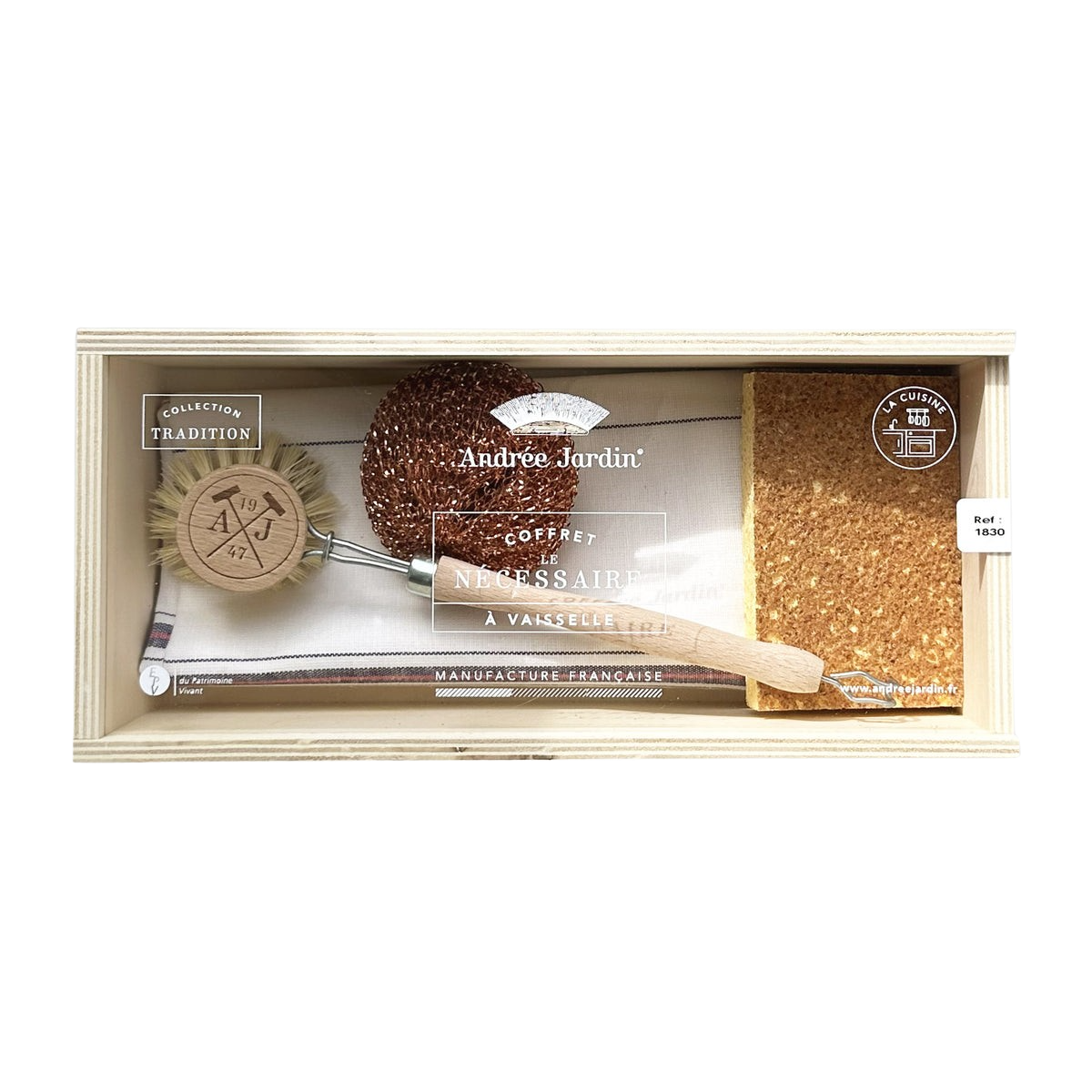 Coffret nécessaire à vaisselle