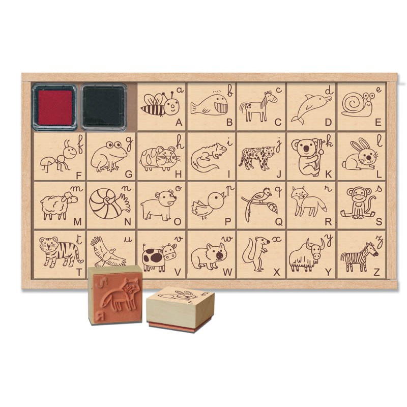 crealign alphabet-des-animaux-etui tampon une idee cadeau enfant chez ugo et lea (4)