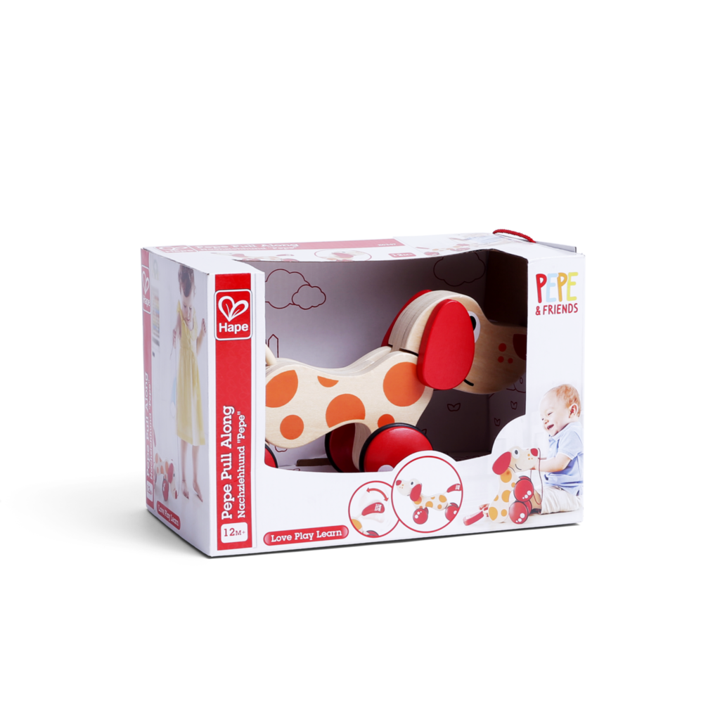 hape puppy chien en bois a tirer une idee cadeau premier age chez ugo et lea (2)