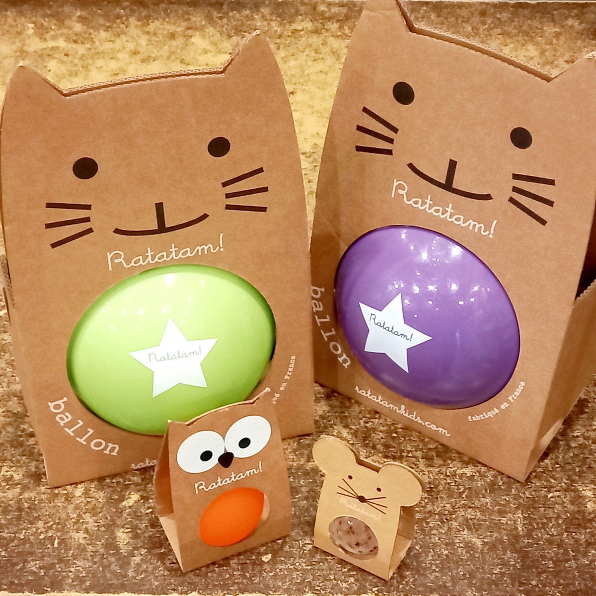 ratatam balle rebondissante hibou orange une idee cadeau jeu enfant chez ugo et lea  (1)