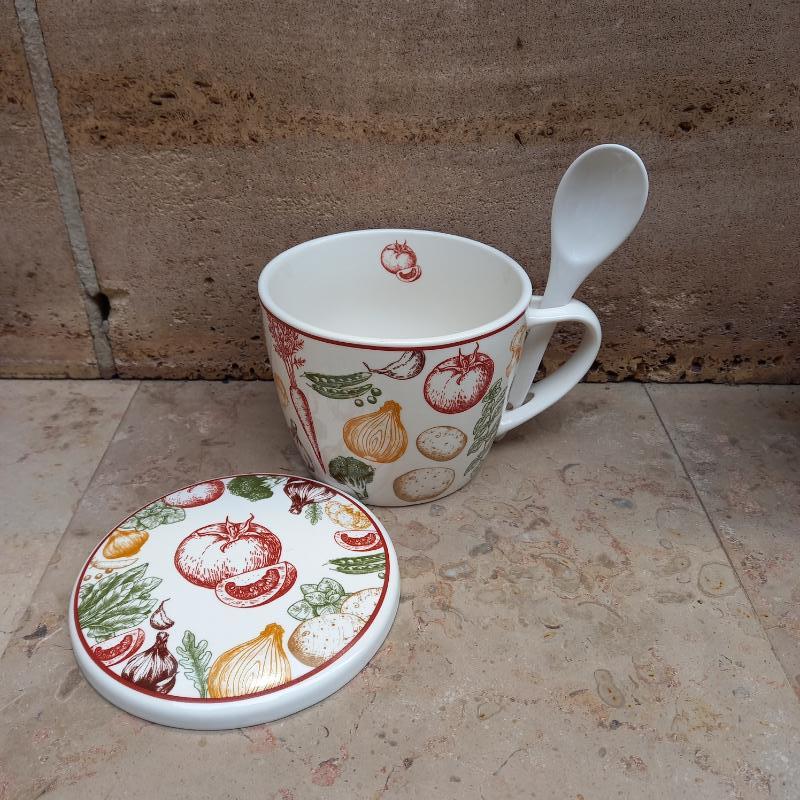 table passion bol a soupe Antan tomate avec cuillere vaisselle une idee cadeau chez ugo et lea  (2)