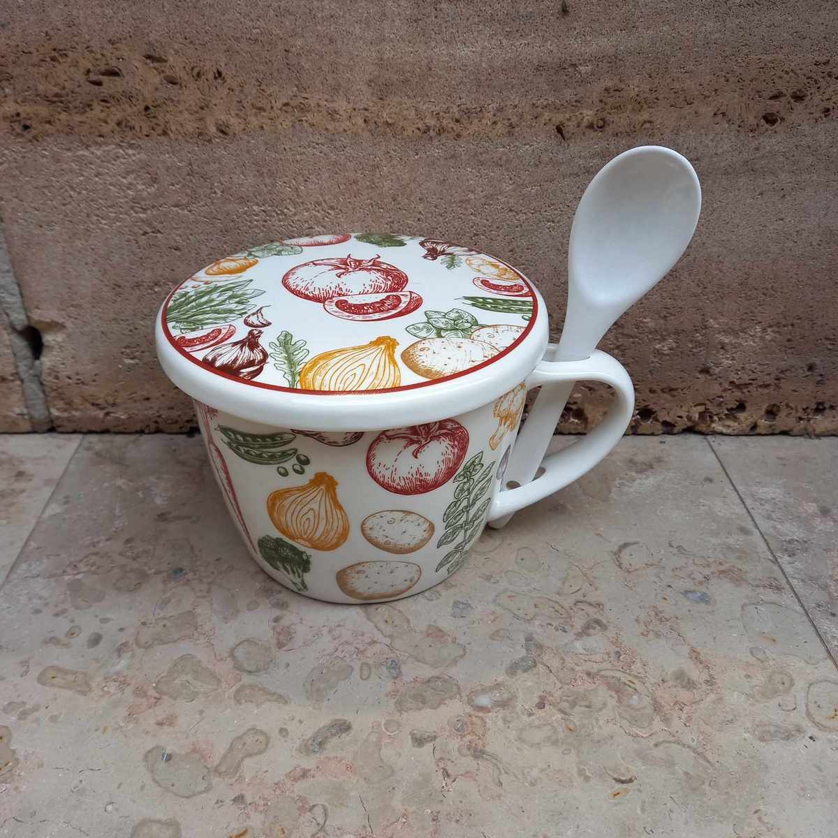 table passion bol a soupe Antan tomate avec cuillere vaisselle une idee cadeau chez ugo et lea  (3)