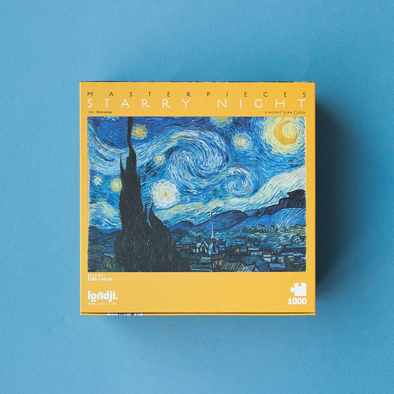 Londji Adultes-mini Puzzle 1000 pieces _-__Starry_Night_-une idee cadeau adulte chez ugo et lea (3)