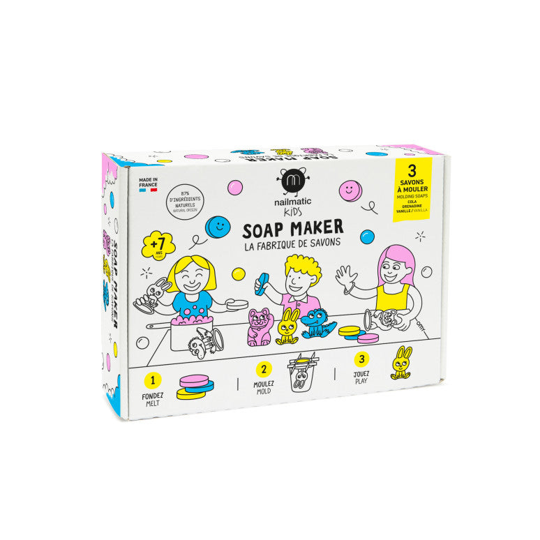 Kids - La fabrique de savons - Kit DIY savons