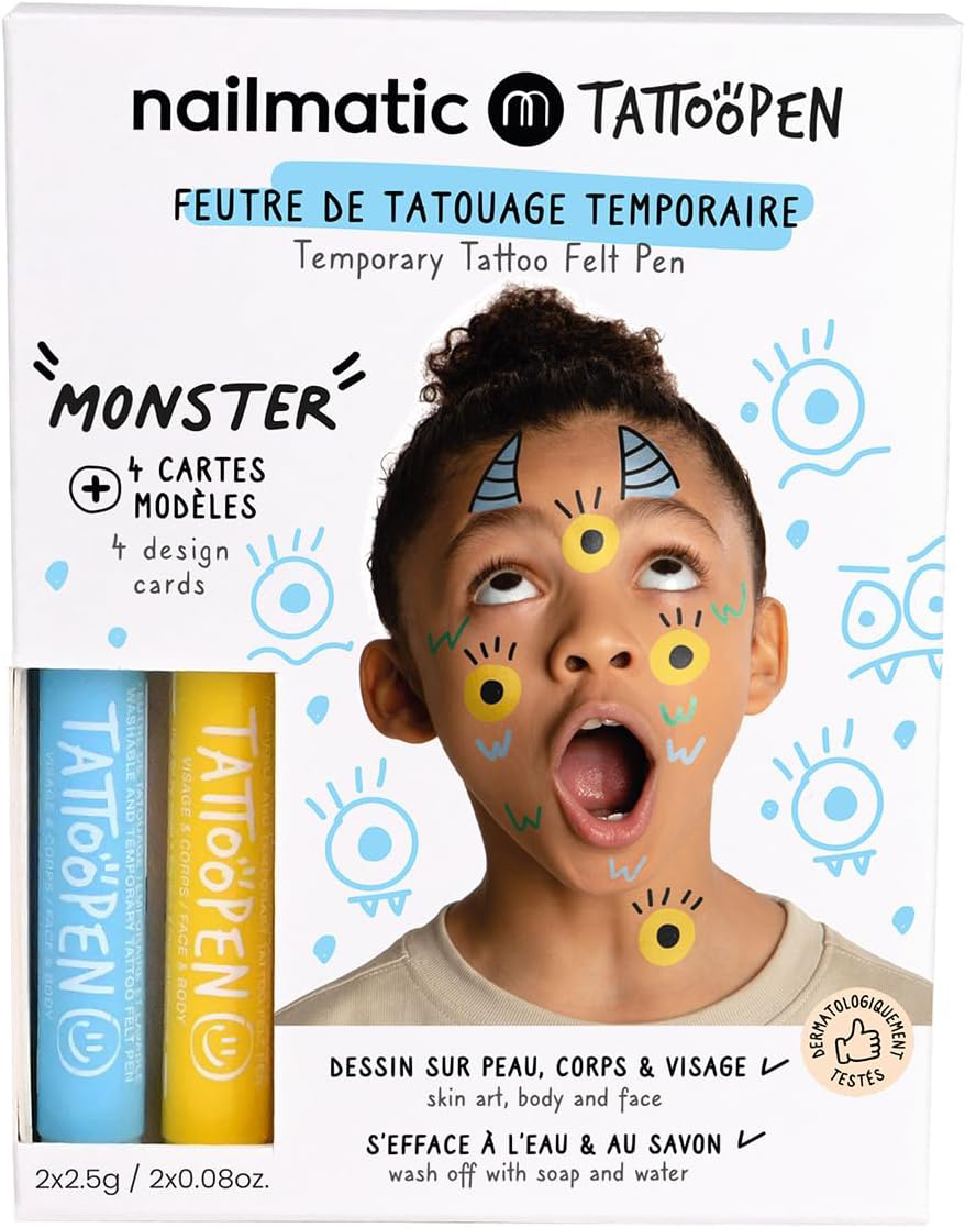 Kids - Coffret duo tatoopen Monstres