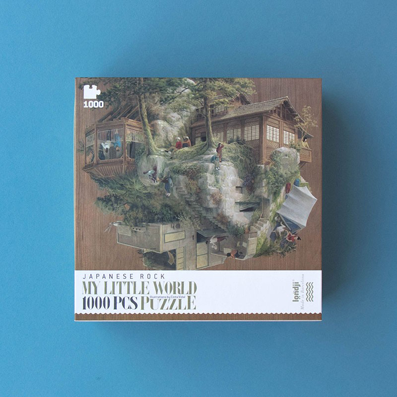 Puzzle artistique Japanese Rock / Vague japonaise