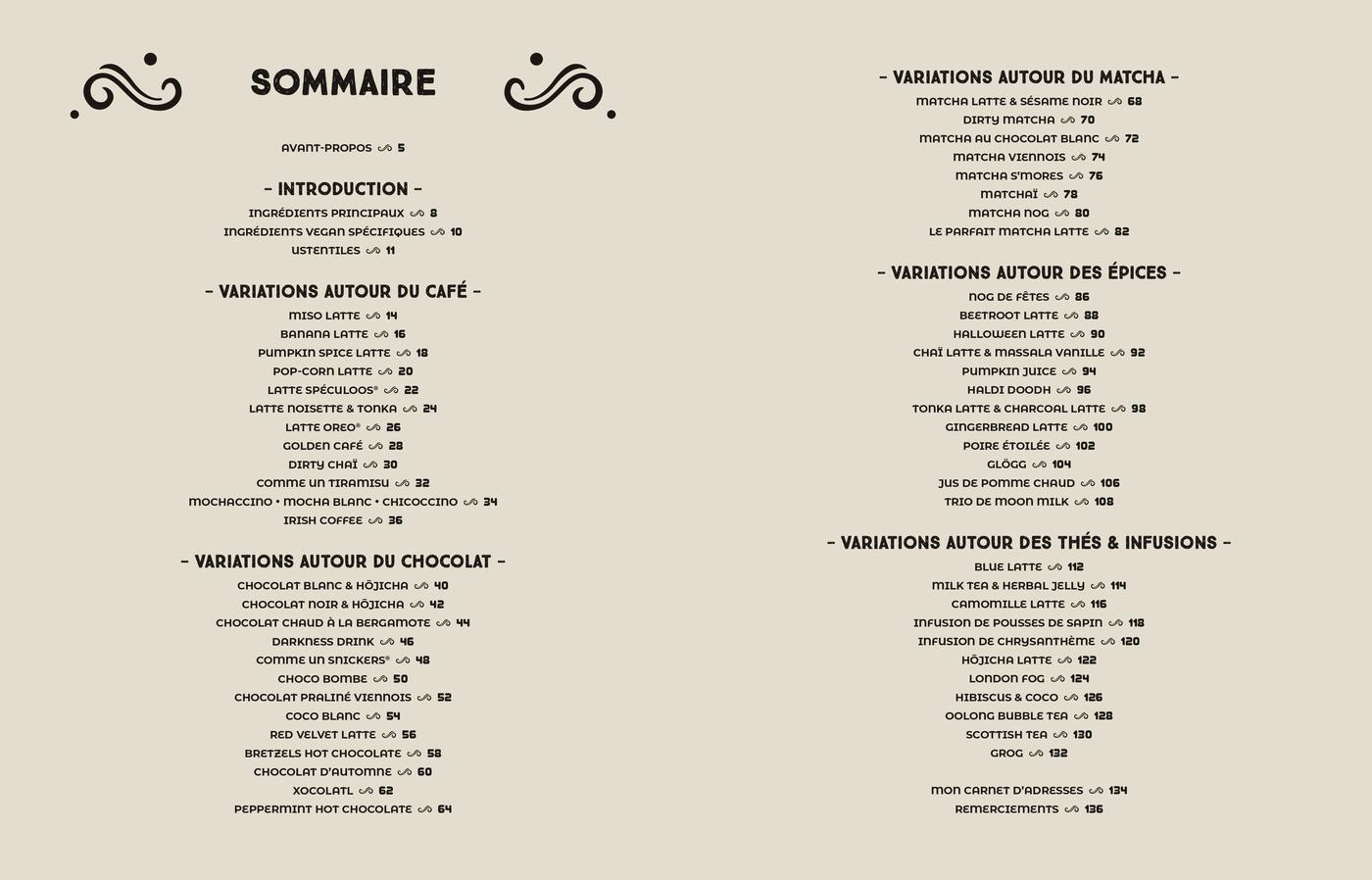 sommaire de livre