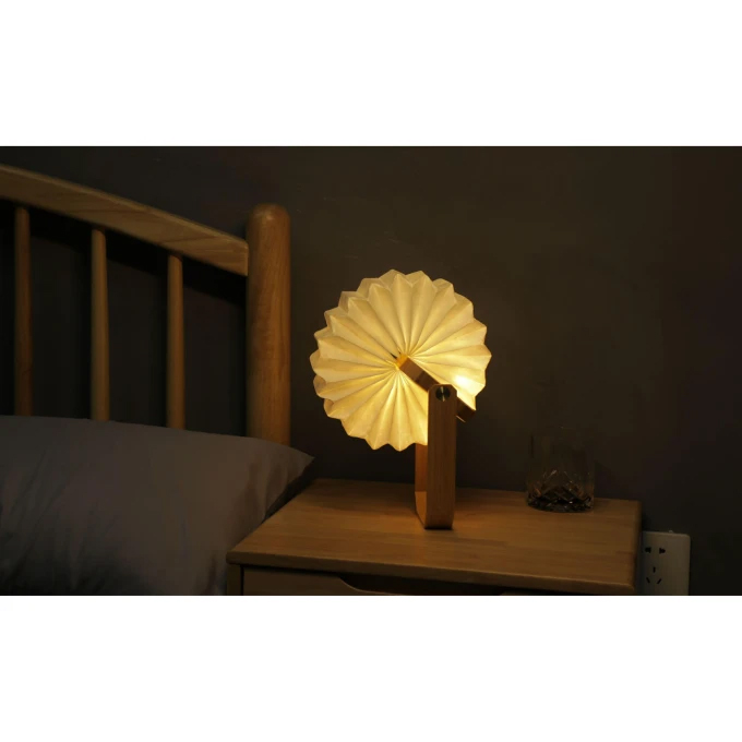 Lampe accordéon en situation