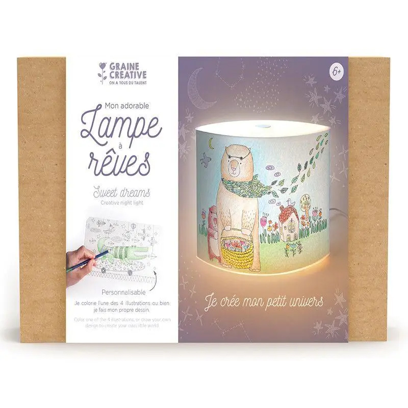 Coffret lampe à reves à personnaliser