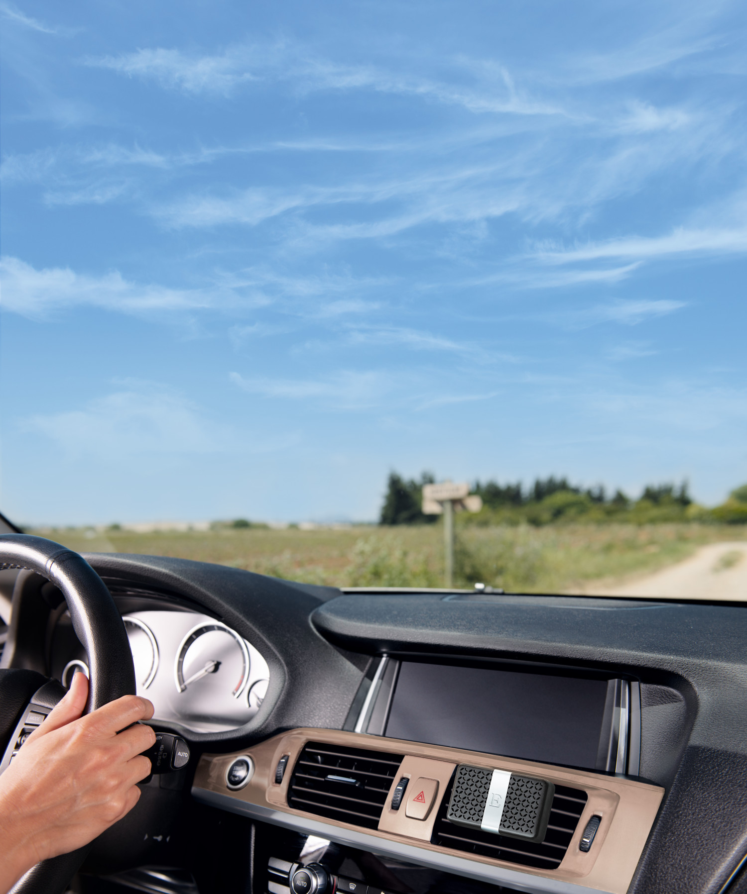 diffuseur de parfum dans une voiture