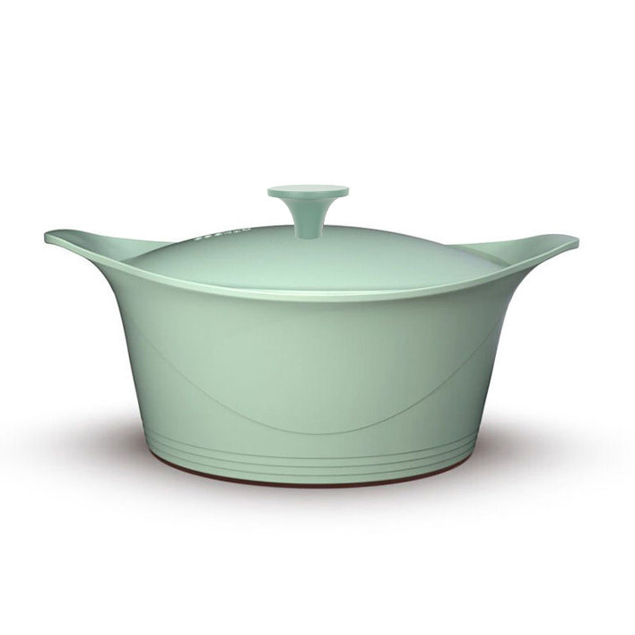 L\'Incroyable Cocotte 28 cm couleur sauge