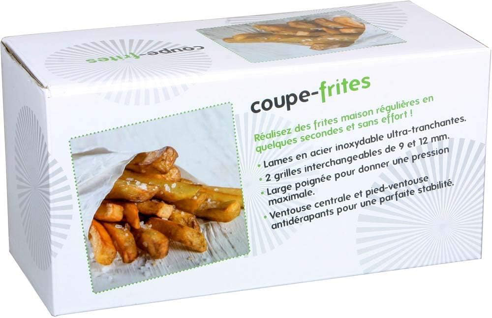 Boîte demballage dun cou^pe frite