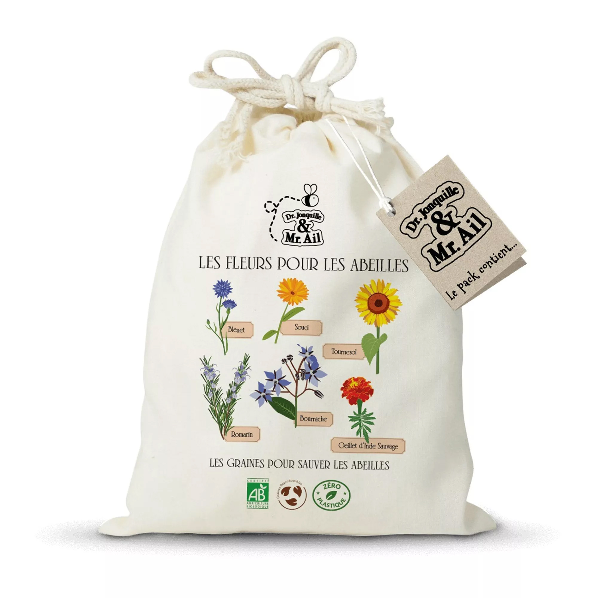 Kits à semer Les fleurs pour les abeilles