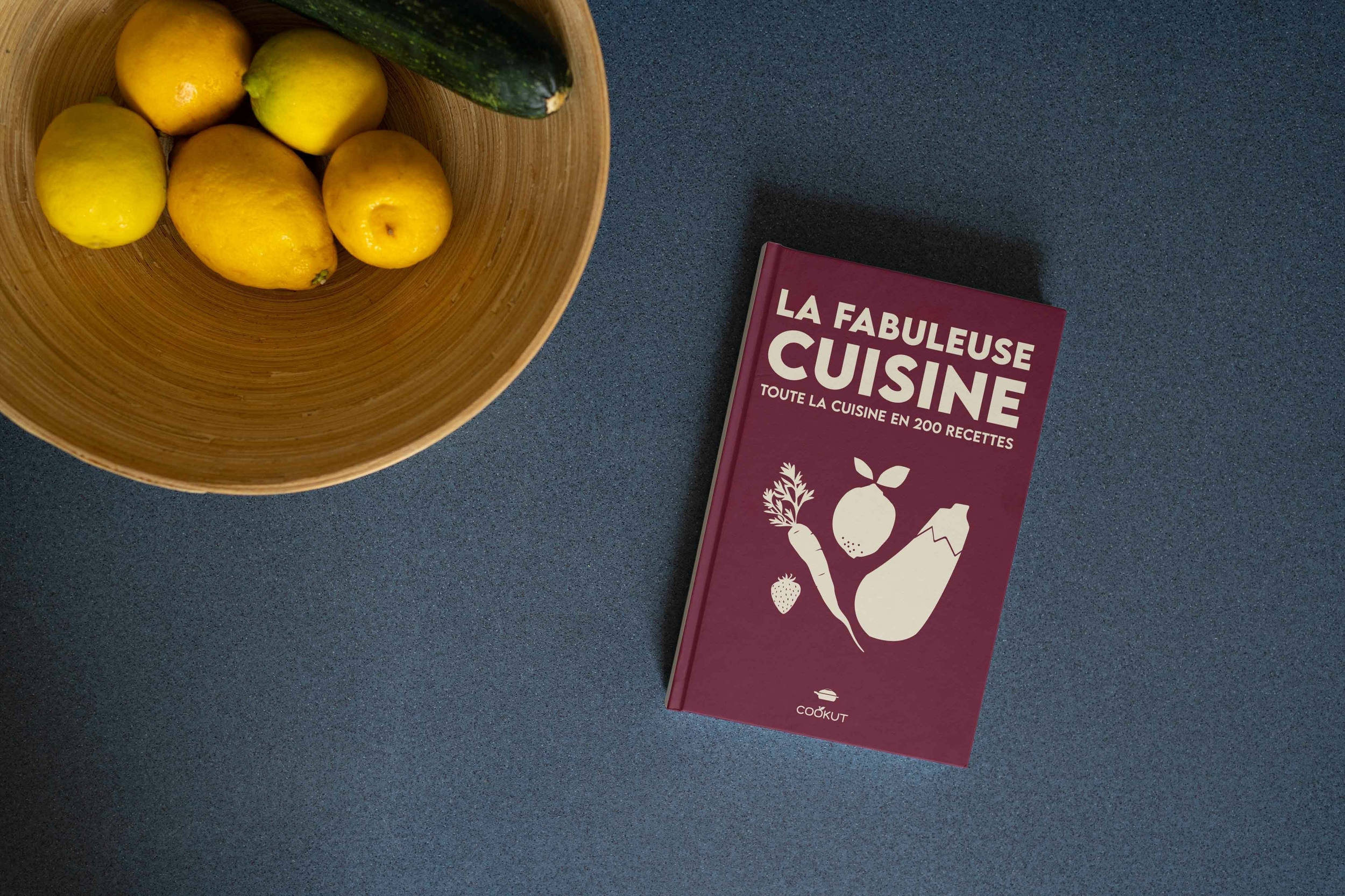 Livre bordeau de recette cuisine