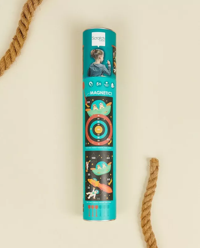 Coffret du je de flechette à scratch