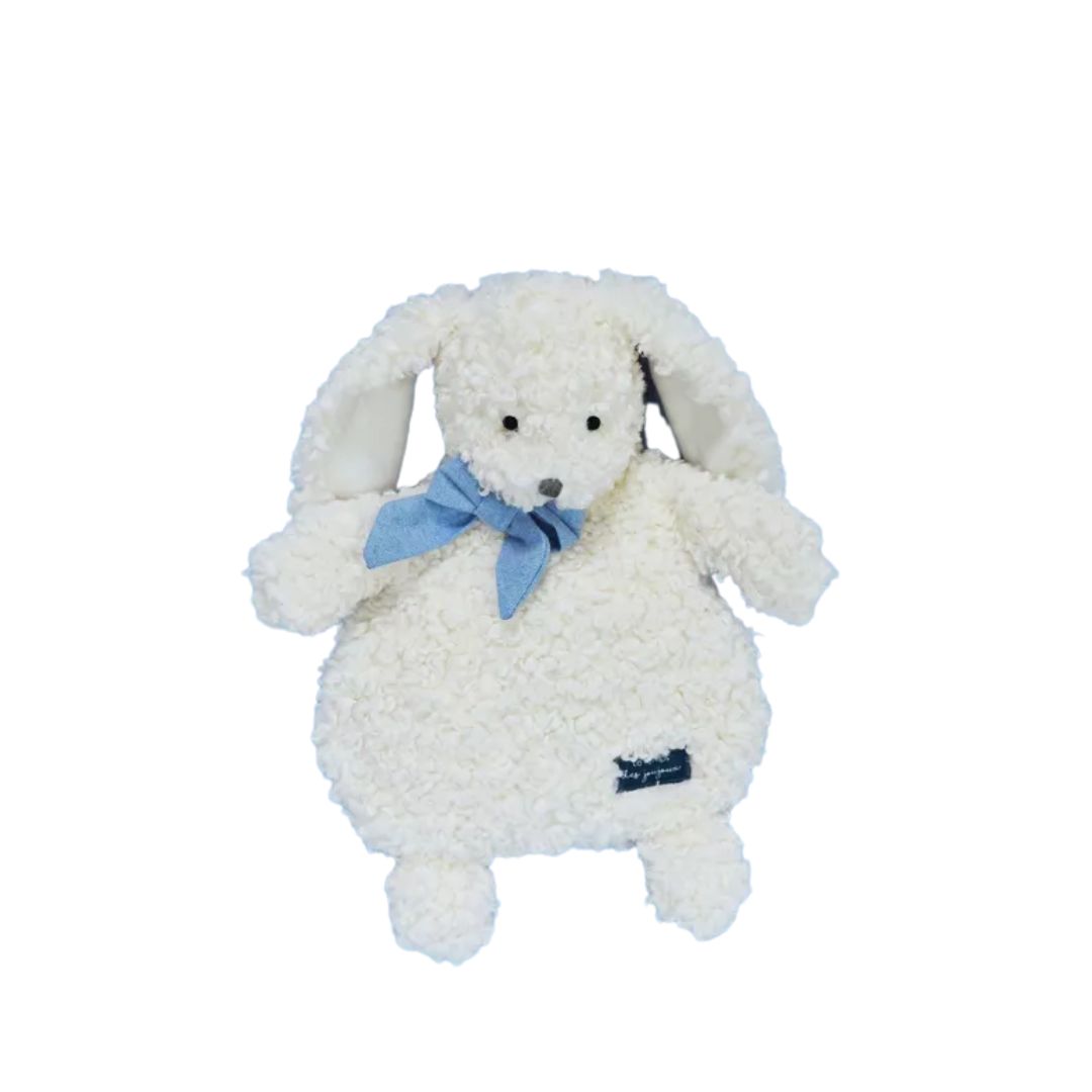 Bouillote avec une apparence de lapin en peluche