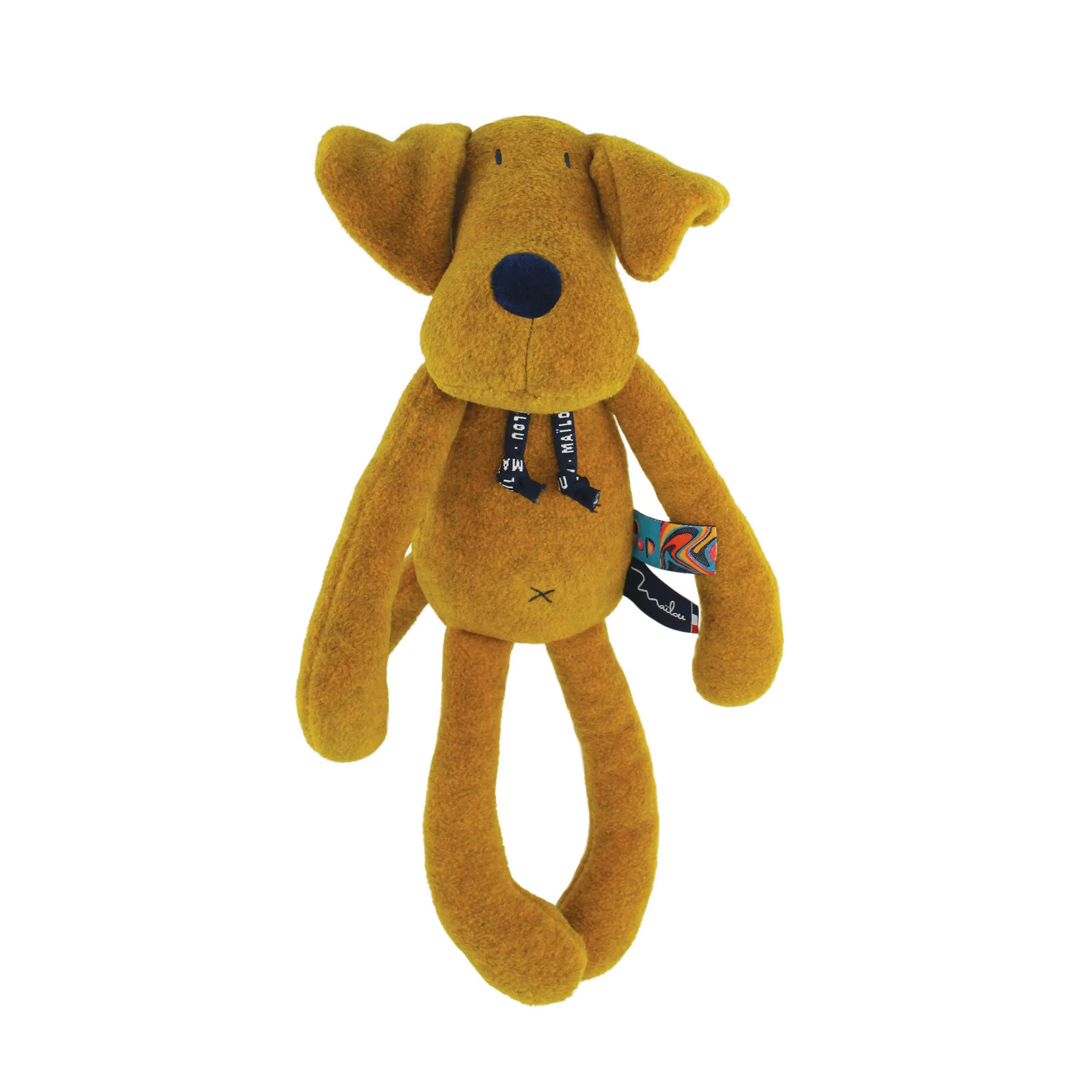 Grande peluche Les POP : Toc Toc, le chien ocre 70 cm