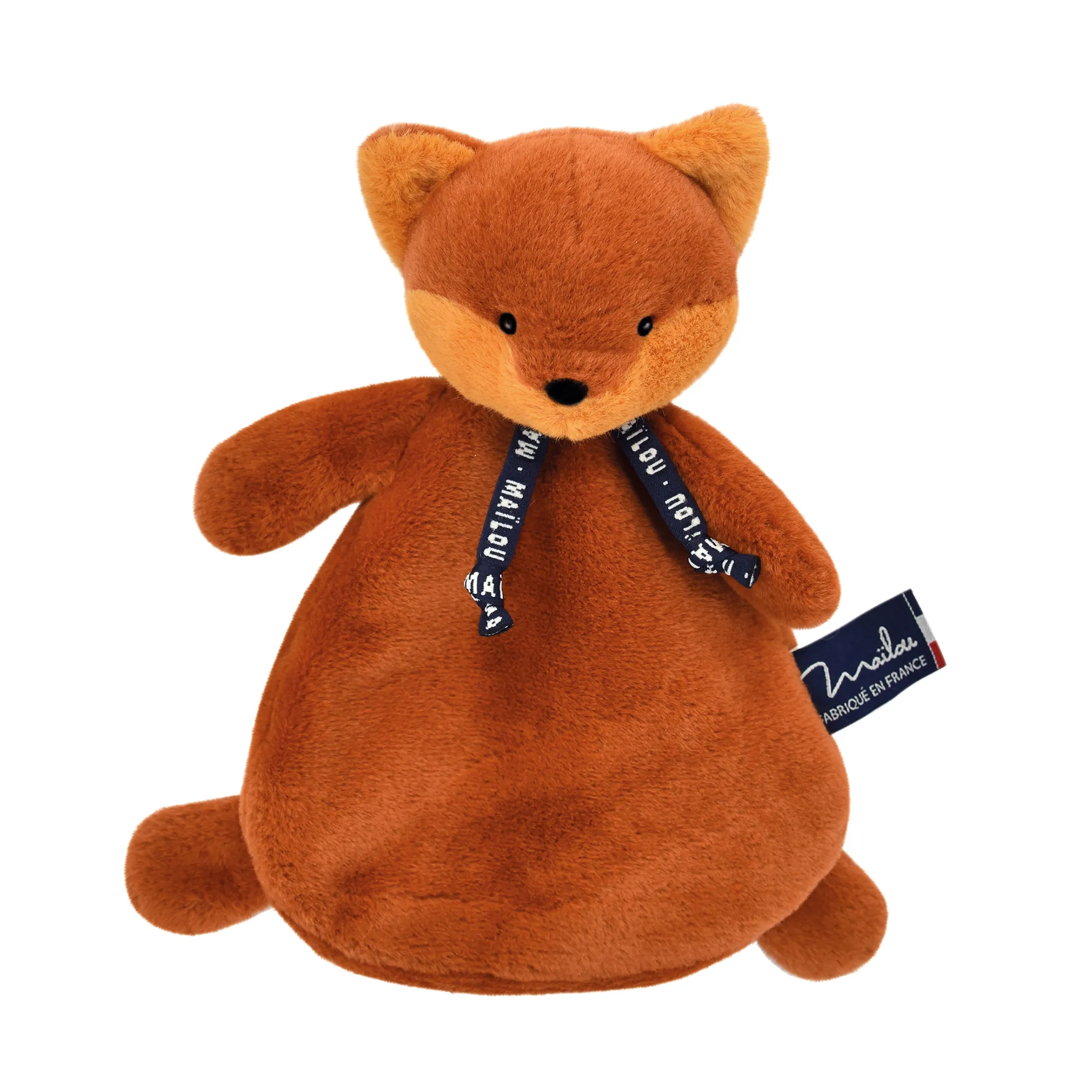 Doudou renard dorlotin fauve