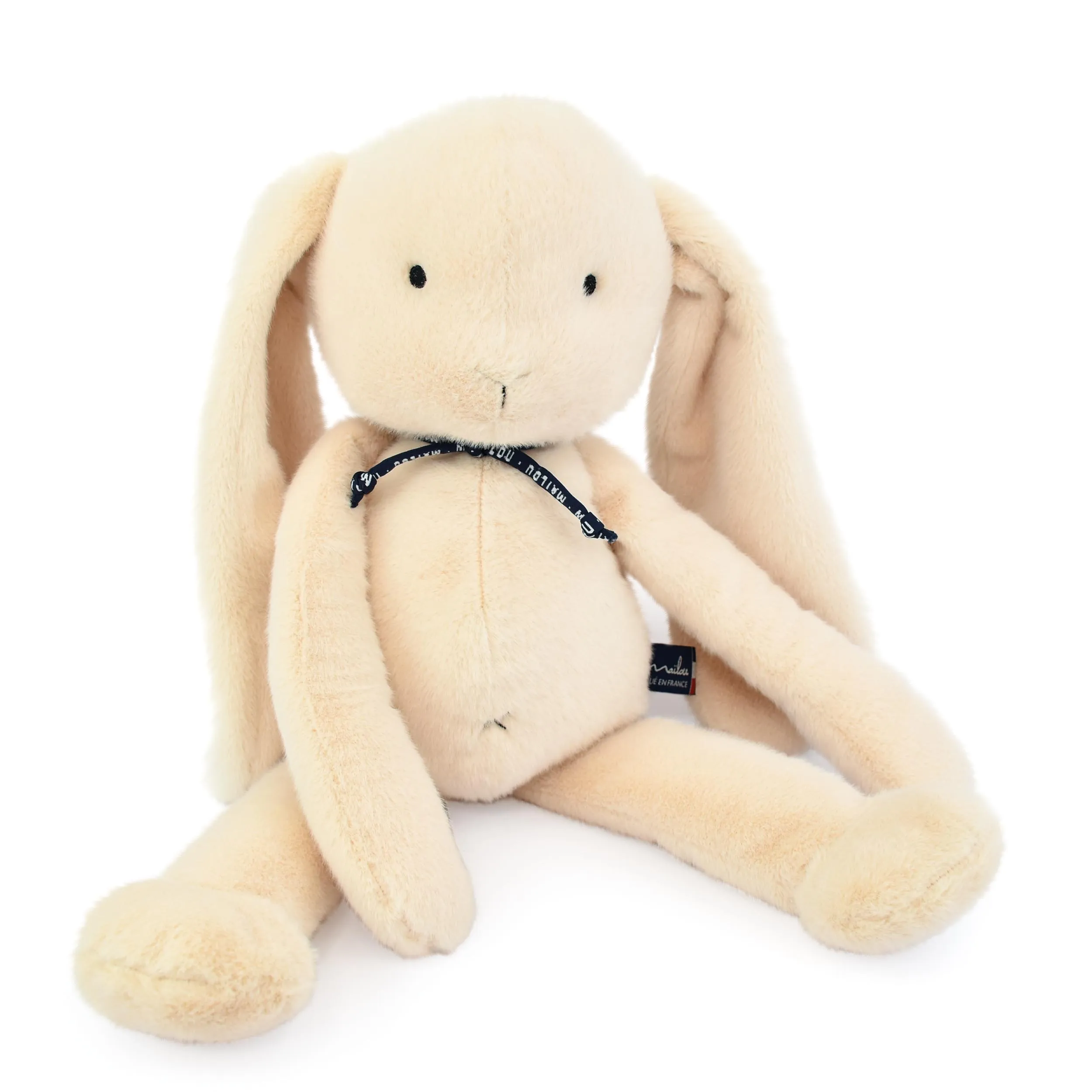 Peluche lapin Méloé 56 cm beige