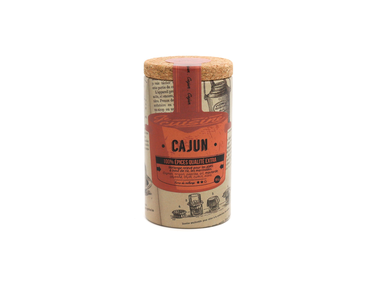 Epices gamme je cuisine Cajun
