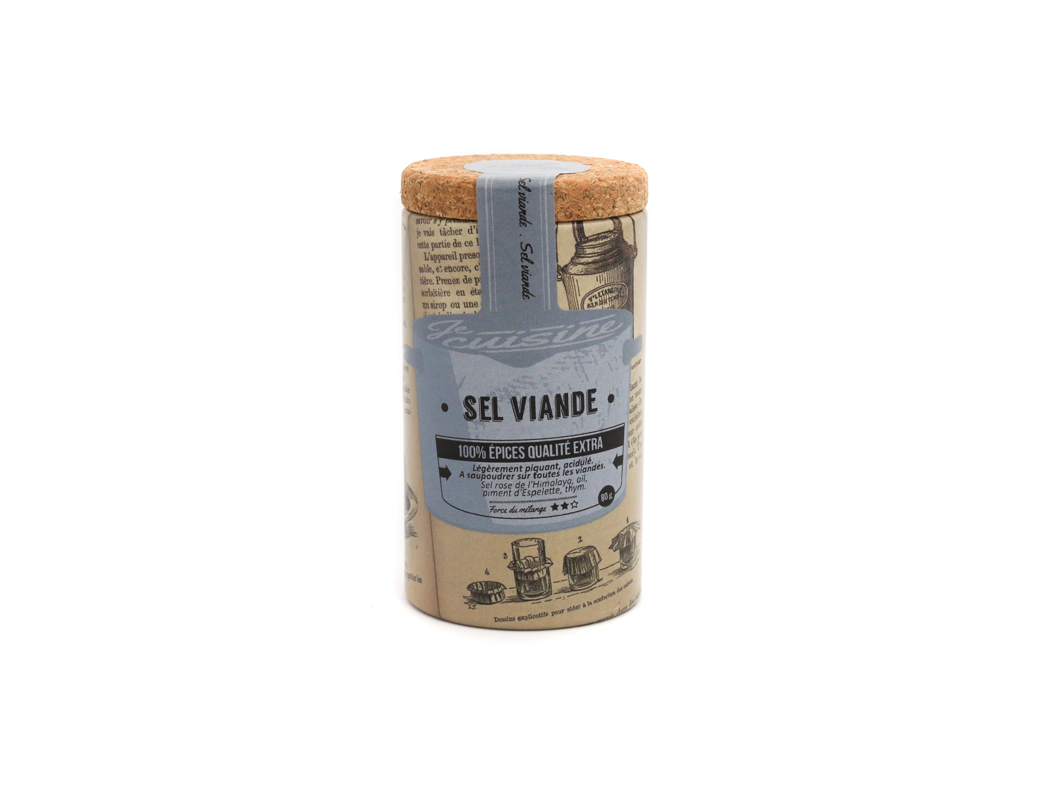 Epices gamme "je cuisine" Sel viande