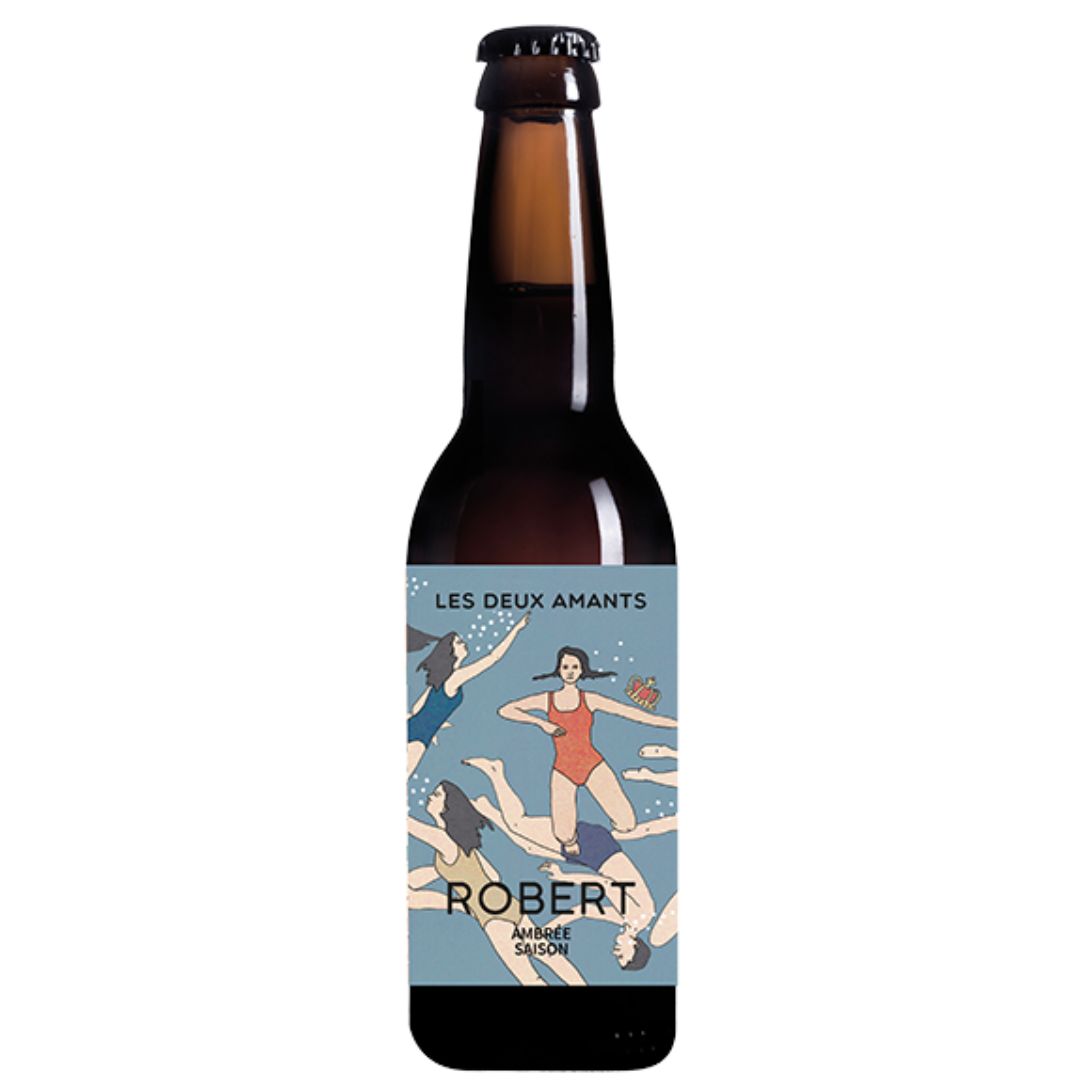 Robert : bière bio de saison et ambrée 5,5% 33cl