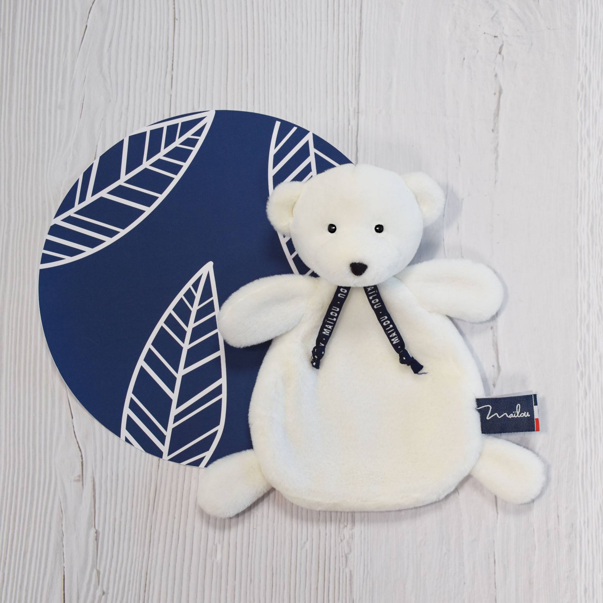 mailou dorlotin ours blanc