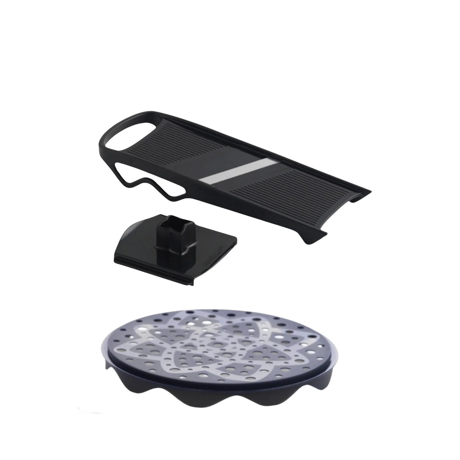 Kit topchips et mandoline Healthy (Noir transparent)