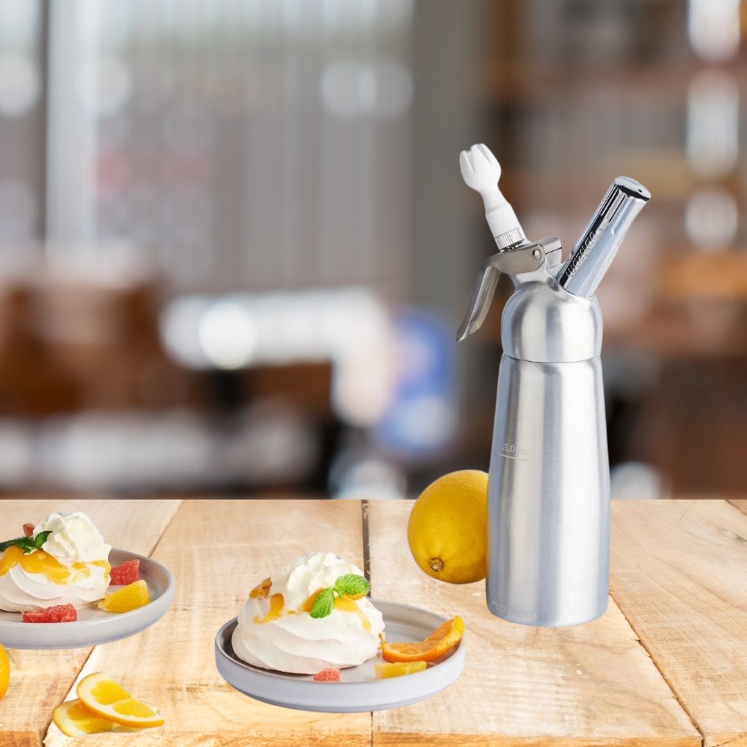 Siphon et des pâtisserie